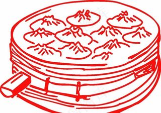 包子矢量图片