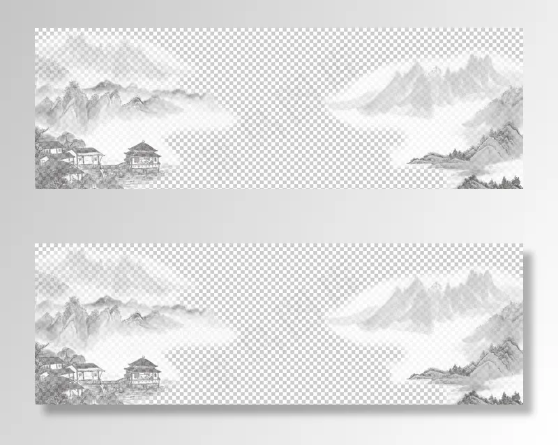 传统中国风古风装饰元素图片