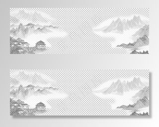 传统中国风古风装饰元素图片