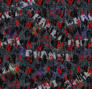 牛仔英文字母图片