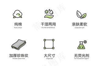 洗脸巾 湿巾 详情小图标图片