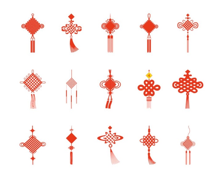 矢量中国结图片