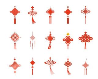 矢量中国结图片