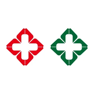 医疗系统十字标识分层原图图片