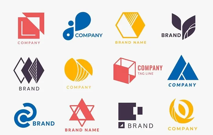 彩色公司logo图片ai矢量模版下载