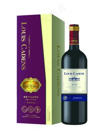 路易卡丹金庄干红图片