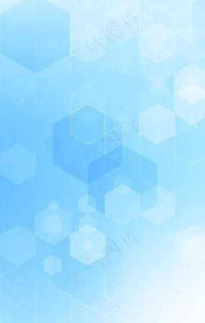 菱形渐变蓝色科技淡雅背景素材图片