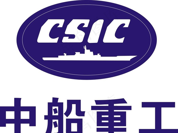 中船重工logo图片cdr矢量模版下载