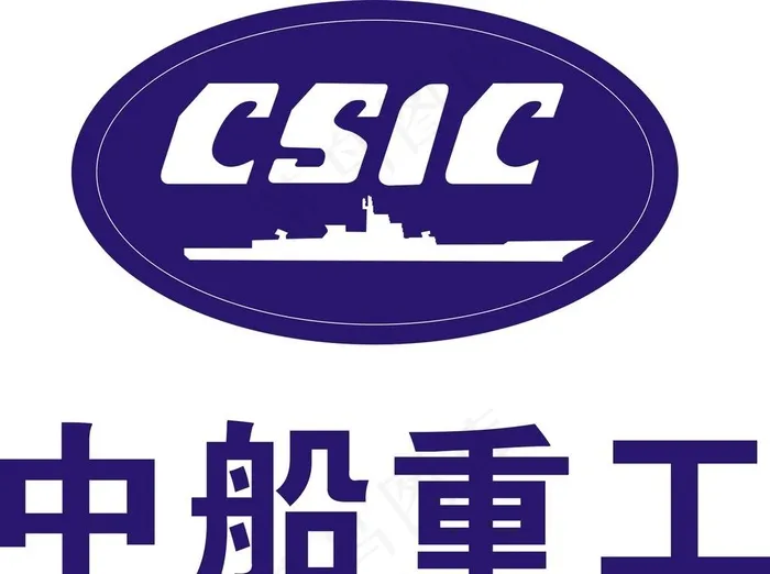 中船重工logo图片cdr矢量模版下载