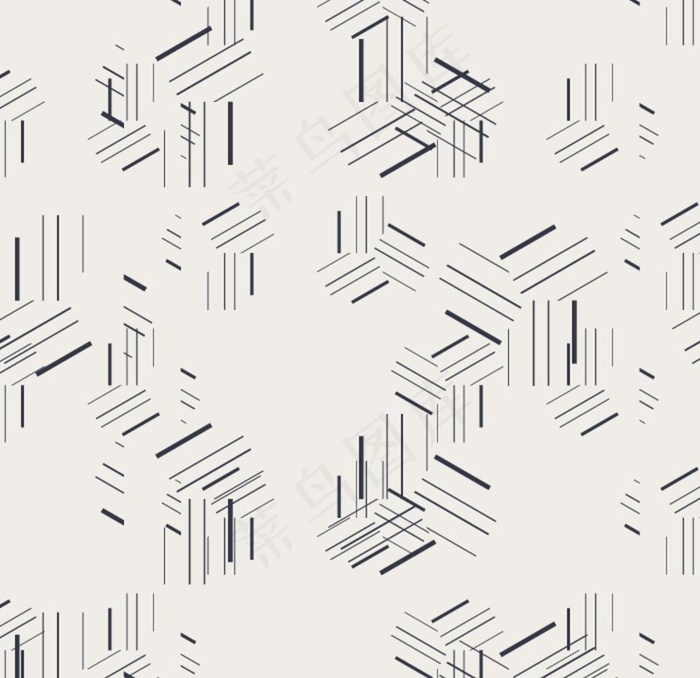 条纹几何 花纹设计图片