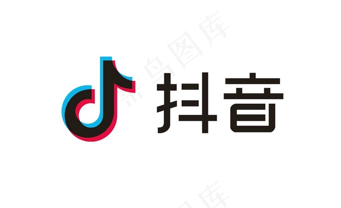 抖音矢量LOGO图片cdr矢量模版下载