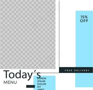 方形简约海报图片