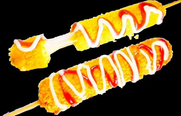 芝士热狗棒图片(7365x4942)