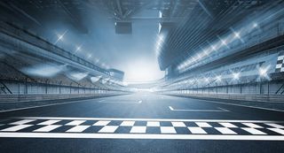 汽车赛道海报图片