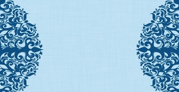 花纹中式边框古风蓝色背景素材图片