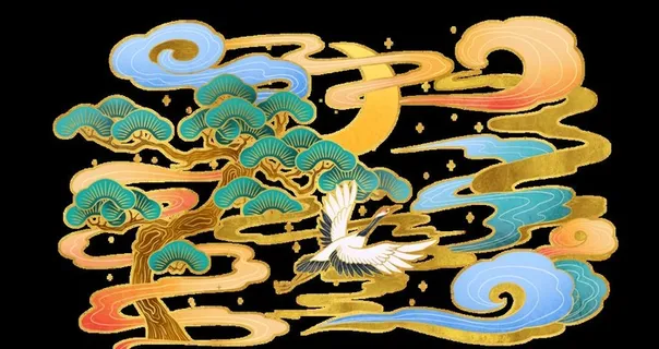 国潮祥云设计图片