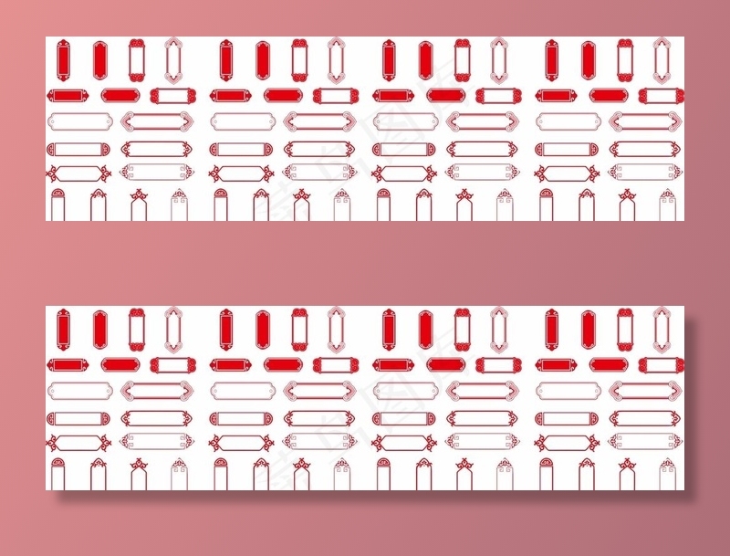 欧式雕花复古边框图片