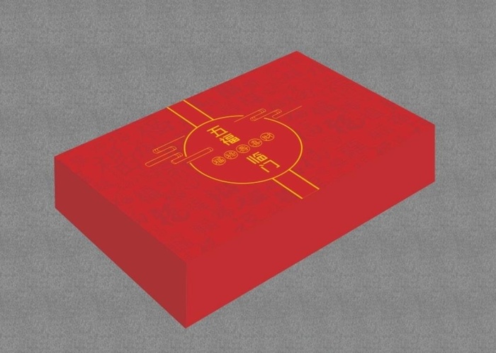 喜庆包装盒图片