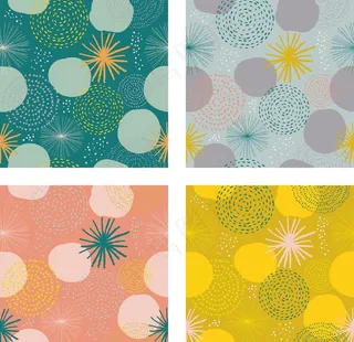 几何印花图案图片