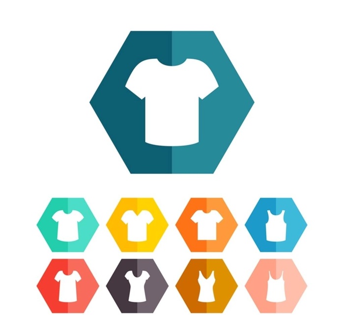 上衣图标矢量图片