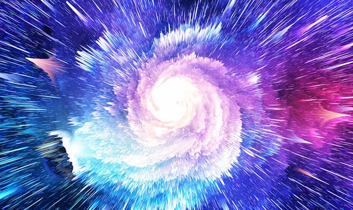 酷炫星空图片