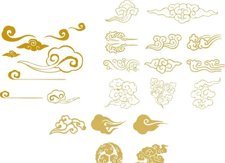 祥云免扣素材图片 祥云免扣素材图片