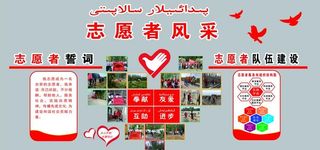 志愿者风采图片