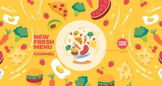 美食披萨元素图片