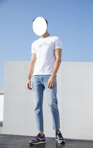 时尚夏季男装模特图片