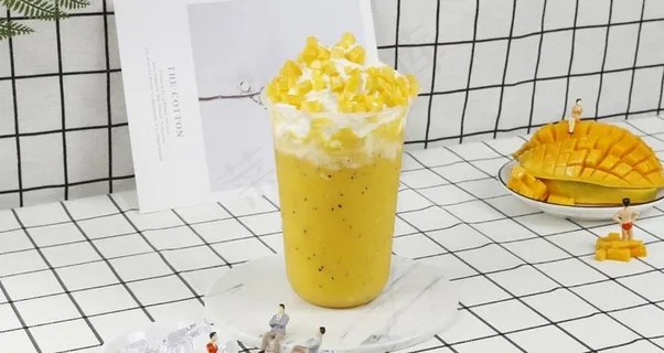 芒果百香星冰乐图片