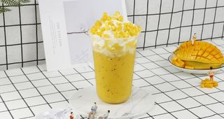 芒果百香星冰乐图片