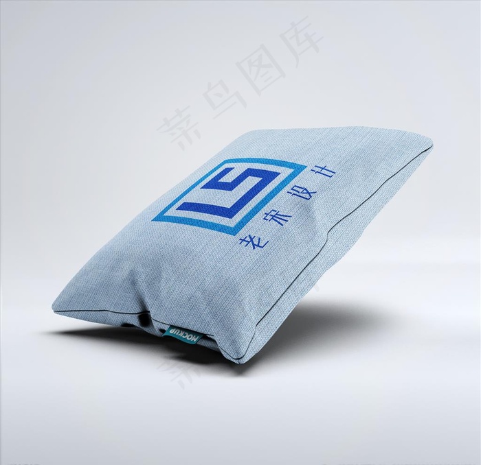 枕头样机图片