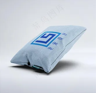 枕头样机图片