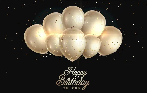生日背景节日气球图片