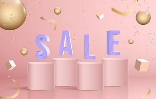 c4d电商产品展台背景图片