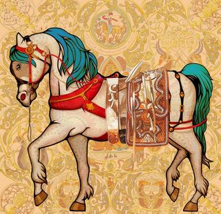 复古欧式现代简约手绘油画图片