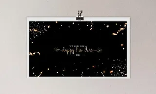 2022新年海报图片