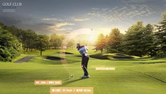 打高尔夫海报     图片