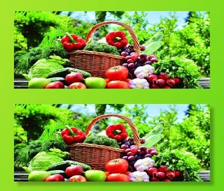 蔬菜水果超市背景海报图片