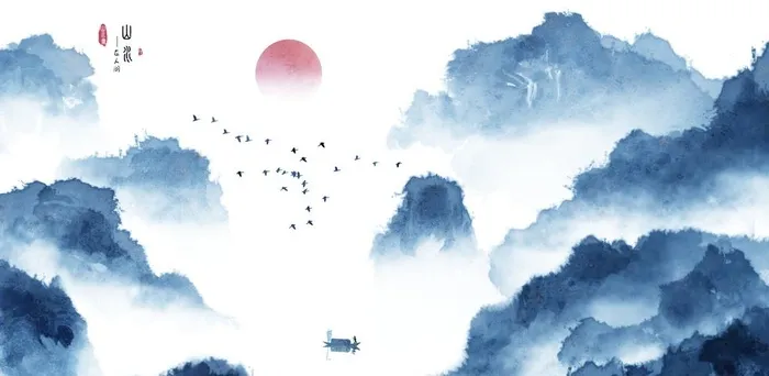 中国风 图片(4021x2092)psd模版下载