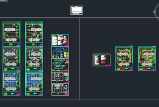地下室喷淋及消防平面图图片