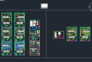 地下室喷淋及消防平面图图片