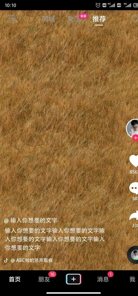 抖音tiktok模板图片(1080x2160)psd模版下载