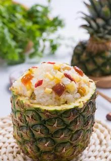美味菠萝饭图片