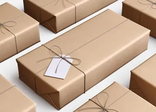 牛皮纸包装牛皮纸包装盒样盒样机图片