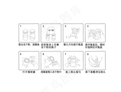 冻干粉步骤图 使用方法 护肤图片