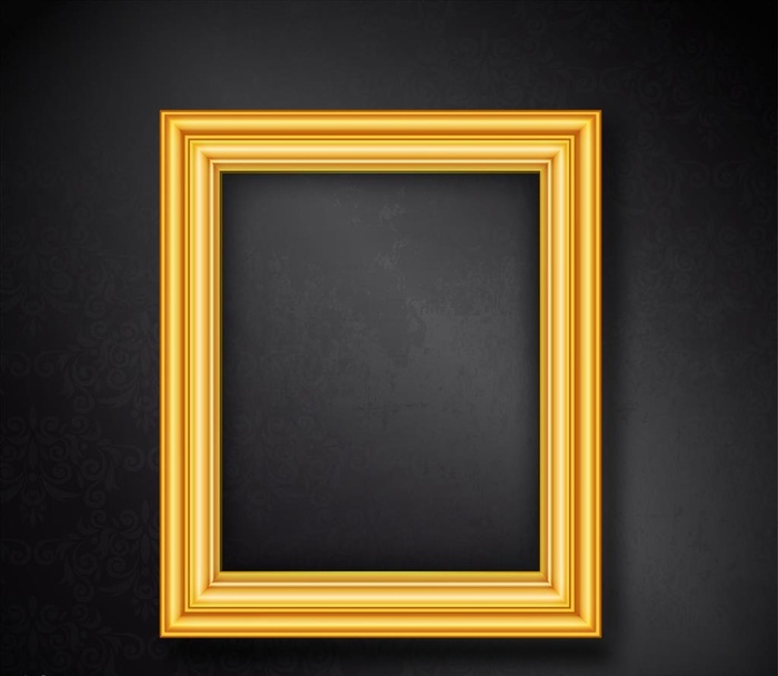金色画框图片