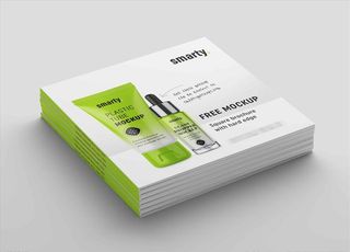 画册封面样机图片