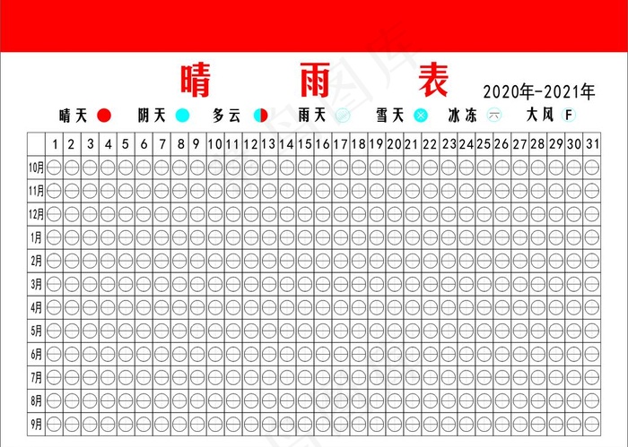 晴雨表图片