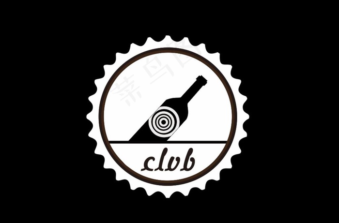 酒logo图片cdr矢量模版下载